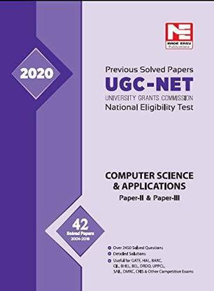 Ugc-Net Computer Science & Applications Previous Year Solved Papers -2020