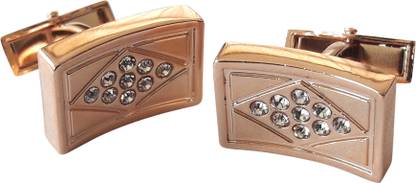 TIED RIBBONS Brass Cufflink