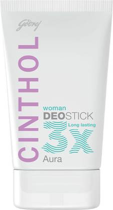 CINTHOL Aura Deodorant Stick  -  For Women
