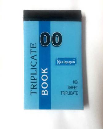 NEELGAGAN triplicate book 00 Regular Triplicate Books ruled 300 Pages