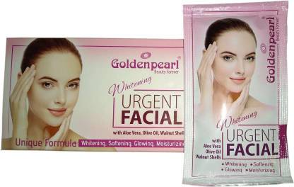 GOLDEN PEARL WHITENING URGENT FACIAL (PACK OF 2Pcs)
