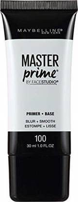 MAYBELLINE NEW YORK Face Studio Master Prime Primer, Blur + Smooth, 1 Fluid Ounce Foundation