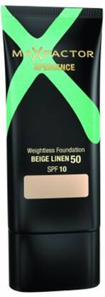 MAX FACTOR Xperience Weightless Foundation Spf 10, No.45 Raw Silk, 1 Ounce Foundation