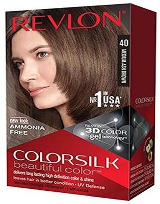Revlon COLORSILK Professional , Medium Ash Brown-1Ea