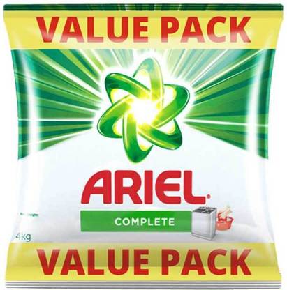 Ariel 4KG Complete Detergent - Value Pack Detergent Powder