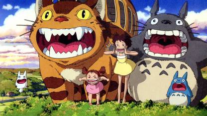 Movie My Neighbor Totoro HD Wallpaper Wall Poster Print on Art Paper 13x19 Inches Paper Print