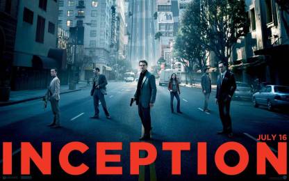 Wall Poster a wallpapers inception animated POSTER LARGE Print on 36x24 INCHES Fine Art Print
