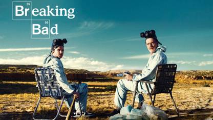 Designs TV Show Breaking Bad Walter White Bryan Cranston Aaron Paul Jesse Pinkman POSTER LARGE Print on 36x24 INCHES Fine Art Print