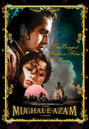 Mughale e Azam Poster POSTER LARGE Print on 36x24 INCHES Fine Art Print