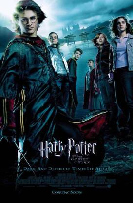 Harry Potter & The Goblet Of Fire' POSTER LARGE Print on 36x24 INCHES Fine Art Print