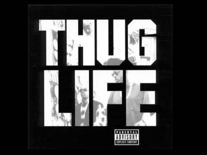 Music Thug Life HD Wallpaper Background POSTER LARGE Print on 36x24 INCHES Fine Art Print