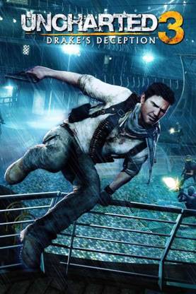 Uncharted 3 Drake's Deception (D) ' POSTER LARGE Print on 36x24 INCHES Fine Art Print