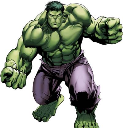 Hulk Poster no 2 POSTER LARGE Print on 36x24 INCHES Fine Art Print