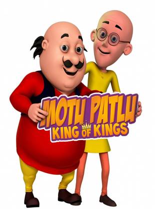 Motu Patlu-Cartoon Series-Decorative Poster-High Resolution - 300 GSM Paper Print