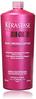 KERASTASE Reflection Bain Chroma Captive Color Radiance Protecting Shampoo, 34 Ounce