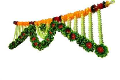 Afarza Artificial Flower Toran Garland for Home Decoration Main Entrance Door Hanging Toran