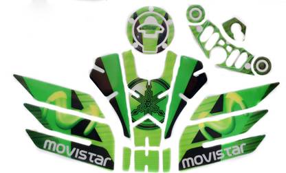 Spidy moto Waterproof Scratch Protector Tank Pad Combo Of R15 V3 Bike Tank Pad