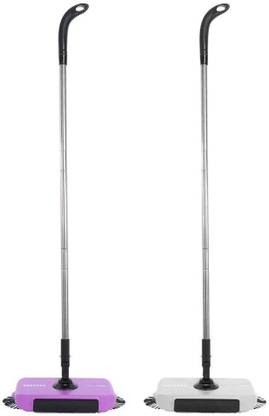 Dayalu New Design and Easy Use Auto Spin Hand Push Sweeping Broom Floor Dust Cleaning Mop Plastic Wet and Dry Broom