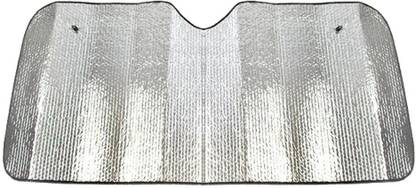 Kunjzone Solar Reflective Car Front Windshield Foldable Sunshade Car Curtain