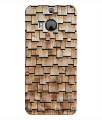 Inktree Back Cover for HTC One M9 Plus - Wooden Pattern Design