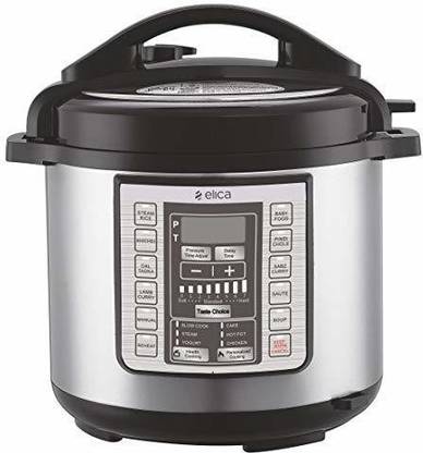 Elica cooker 6 liter Electric Rice Cooker with Steaming Feature
