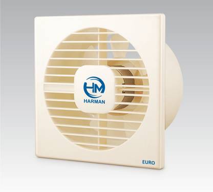 HARMAN INDUSTRIES EURO-VENTILATION FAN 100 mm Exhaust Fan  (White)