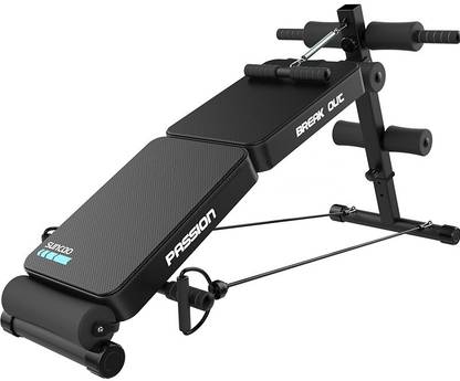 IRIS 30 in 1 Adjustable Sit Up AB Bench, Foldable Decline Bench Abdominal Fitness Bench