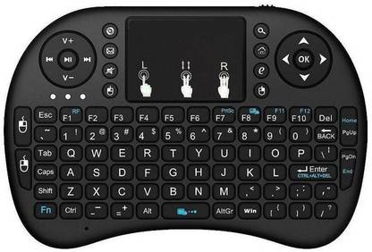 LIDDU Best Wireless Mini Touchpad Keyboard For Smart TV,Chrome Cast or Android TV Wireless Handheld Multi-device Keyboard
