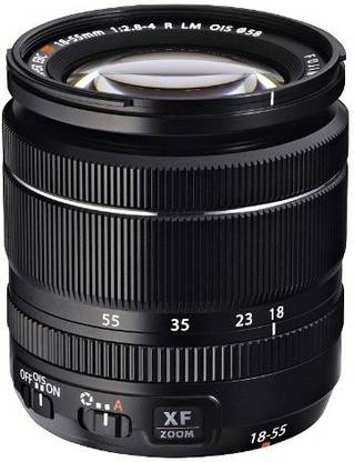FUJIFILM LENS XF18-55mmF2.8-4 R LM OIS Black Standard Zoom  Lens