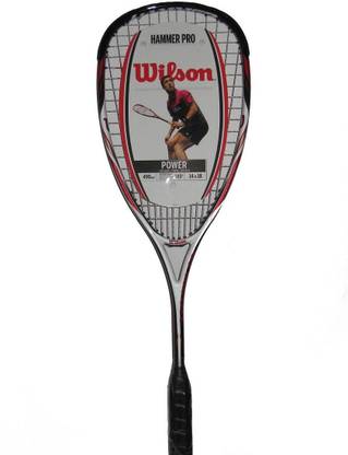 WILSON Squash Racquet White Strung Squash Racquet