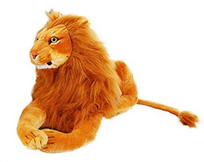 AVS Jungle Babbar Sher Gir Gujrati Lion Stuffed Soft Plush Toy  - 32 cm