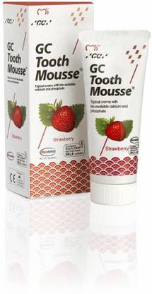 Recaldent Tooth Mousse New Sugar Free Strawberry Flavor Toothpaste