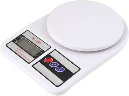 Rorian Electronic Digital Kitchen Weight Machine For Weighing Vegetables, Fruits & Other Household Items Capacity 10Kg. Weighing Scale