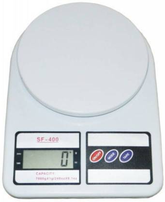 Zeom Hero's New Electronic Digital SF 400 (White) Weighing Scale  (White) Weighing Scale
