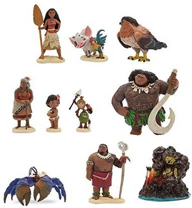 DISNEY Moana Deluxe Figure Play Set