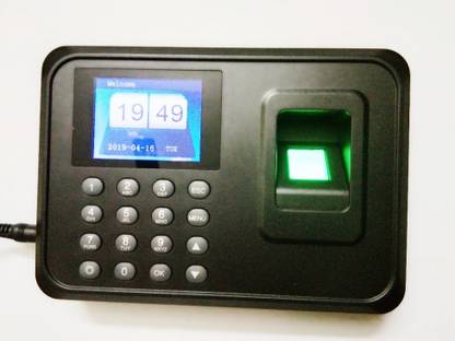 HANUTECH Electronic Plastic Standard Size Grey Watchman Time & Attendance