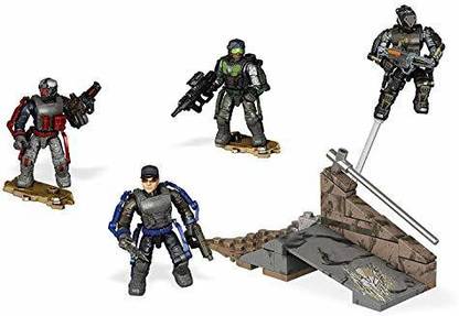 Mega Bloks DPB54 Call of Duty Advanced Soldiers Action Figures (4-Piece Set)