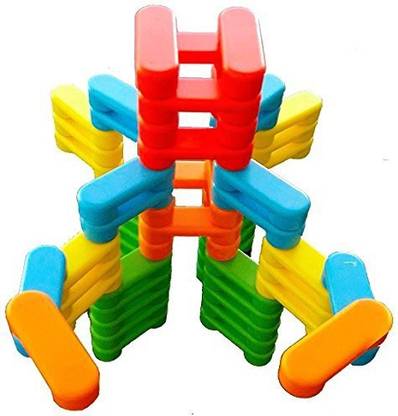 Magz Bricks 25 Piece Magnetic Building Blocks containing 25 magnetized Pieces