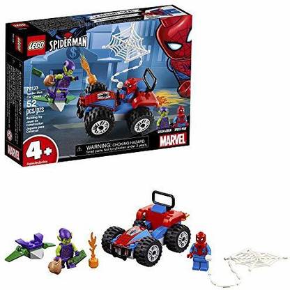LEGO Marvel Spider Man Car Chase 76133 Building Kit Green Goblin