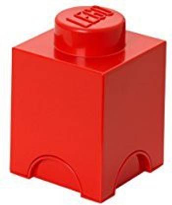 LEGO Storage Brick 1 Bright Red