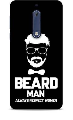 HEMKING Back Cover for Nokia 5 (TA-1024) Beard man