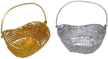 AASA gifts baskets for wedding basket for fruit and Vegetable Storage Wooden Flower Basket