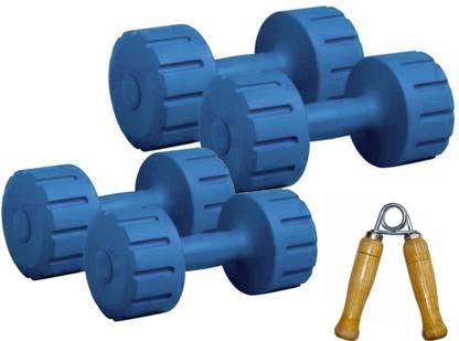 FITZON DM PVC 3KG + 5KG COMBO 164 Dumbbells Fixed Weight Dumbbell