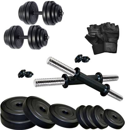 FITZON K-PVC-DM- 20KG COMBO6 Dumbbells Adjustable Dumbbell