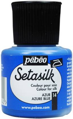 PEBEO Silk Paint - 45 ml Bottle - Setasilk Azure Blue (14)