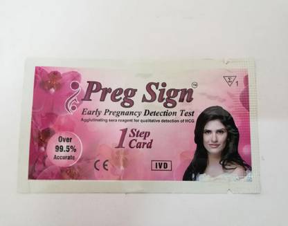 preg sign Preg Sign-Early pregnancy detection test kit (pack of 50) Pregnancy Test Kit