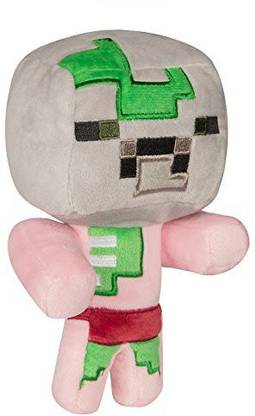 Jinx Minecraft Happy Explorer Baby Zombie Pigman Plush Stuffed Toy  - 2.1 inch