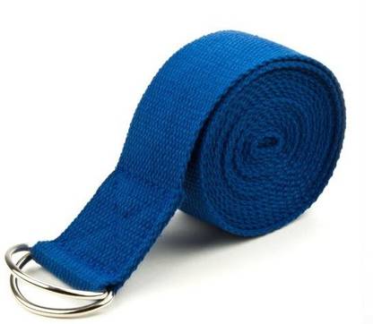 Flyura Yoga Strap 4FT Cotton Straps for Stretching Cotton Yoga Strap