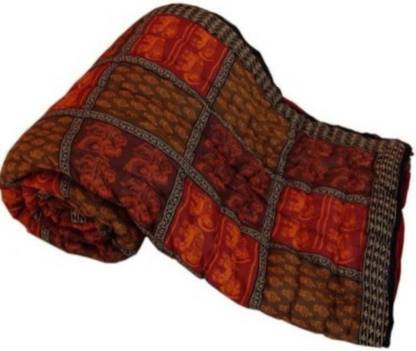 Click Collection Self Design Single Quilt for  AC Room