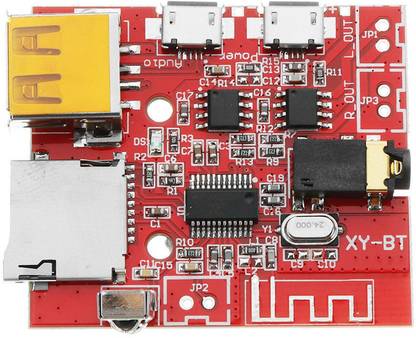 REES52 Car Bluetooth 4.1 Decoding Board Speaker Amplifier Audio Receiver Module Support USB Micro Controller Board Electronic Hobby Kit